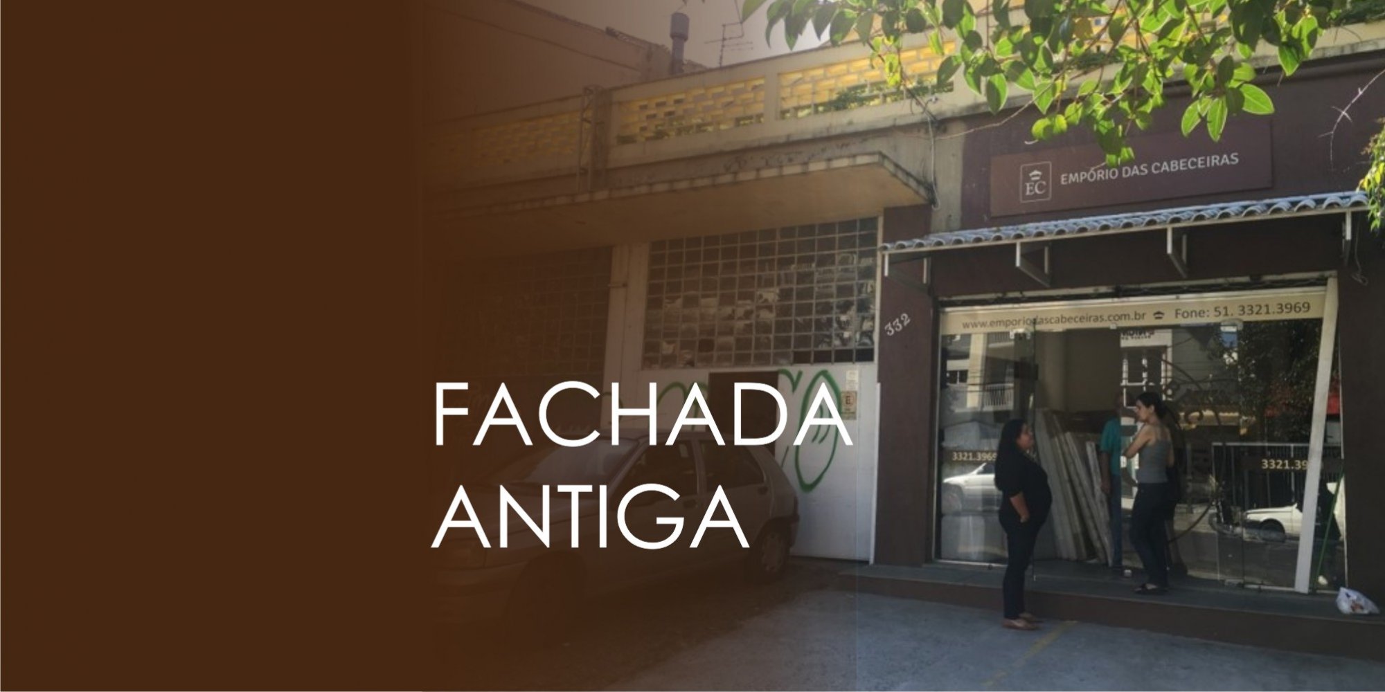Consultoria de Design de ambientes – Layout de Fachada para o cliente Empório das Cabeceiras localizada na cidade de Porte Alegre – RS 